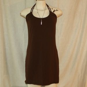 Brown VS Bra Tops Dress